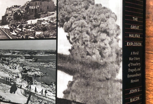 photo of back cover of The Great Halifax Explosion