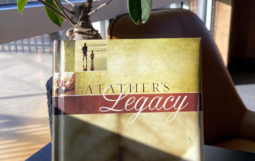 photo of cover of A Father’s Legacy