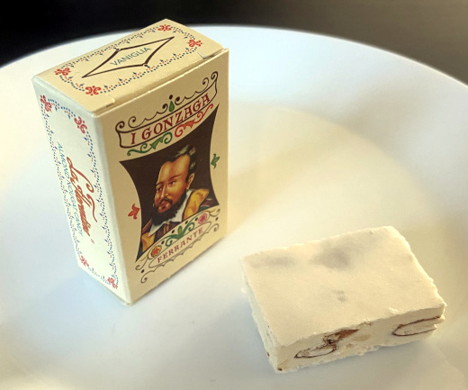 photo of La Florentine torrone and box